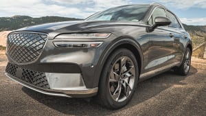 image of a gray 2023 Genesis Electrified GV70