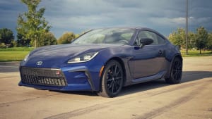 image of a blue 2023 Toyota GR86 Premium