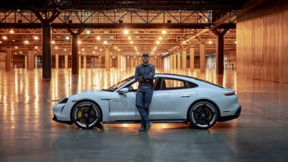 leh-keen-porsche-taycan-in-garage