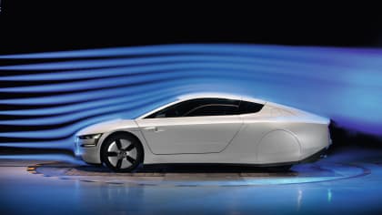 Volkswagen XL1 spaceship car