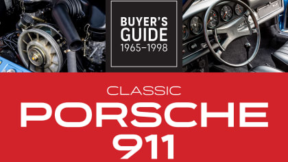 top half of the cover of the book Buyer's Guide Classic Porsche 911