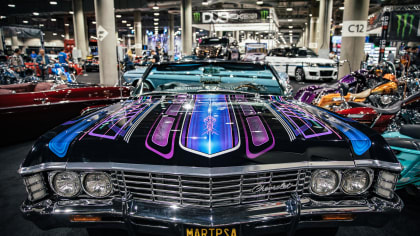 image of a car at the 2018 Los Angeles Auto Show