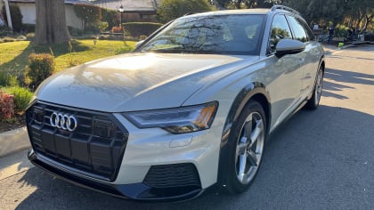 front view of the Audi A6 Allroad