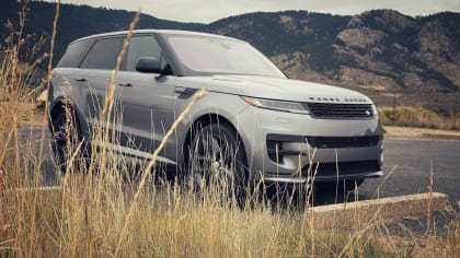 a gray 2023 Range Rover Sport