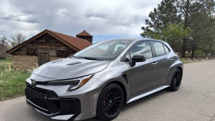 exterior of the Toyota GR Corolla