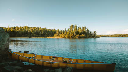 picture of a lake in Minnesota
