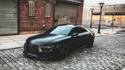 black audi