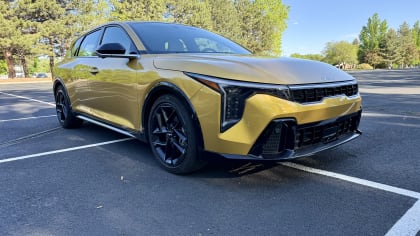side and front of the 2026 Kia K4