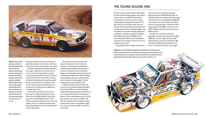 quattro book group b rally car