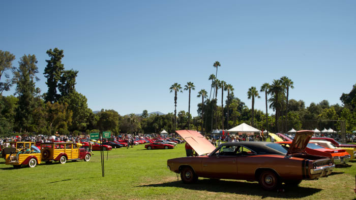 overview of the 2023 San Marina Classic Car Show