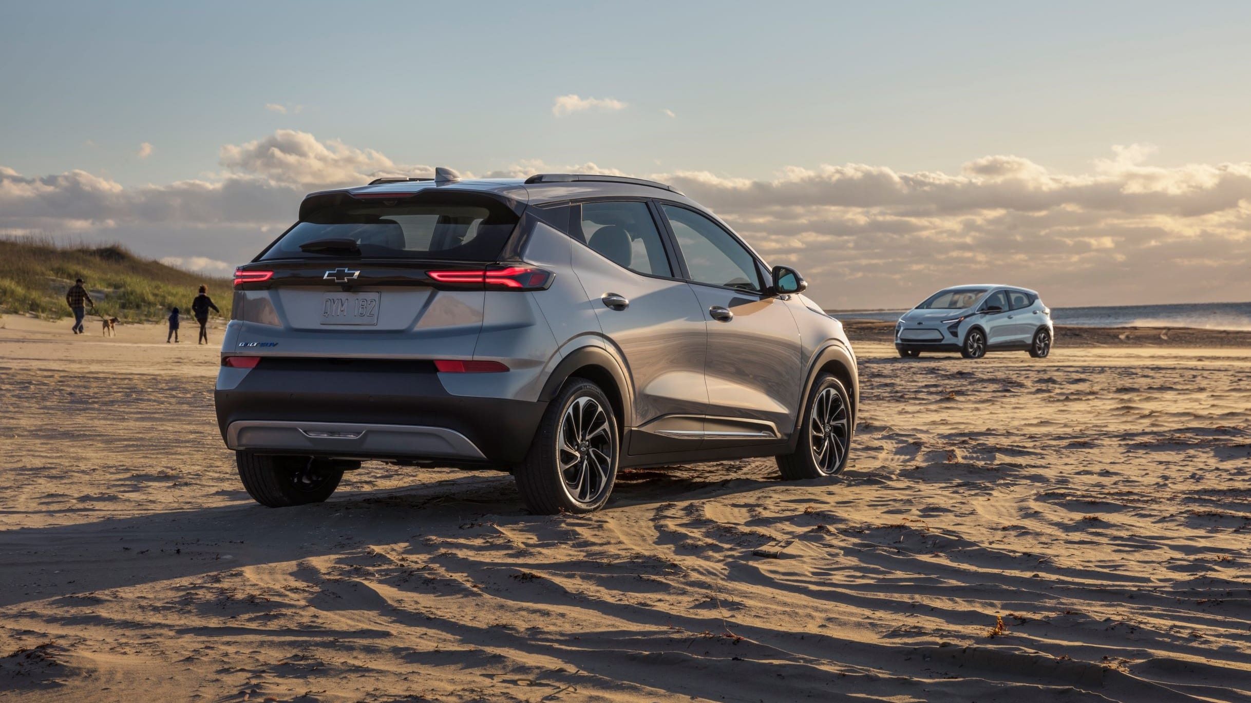 Chevy Bolt EUV on beach