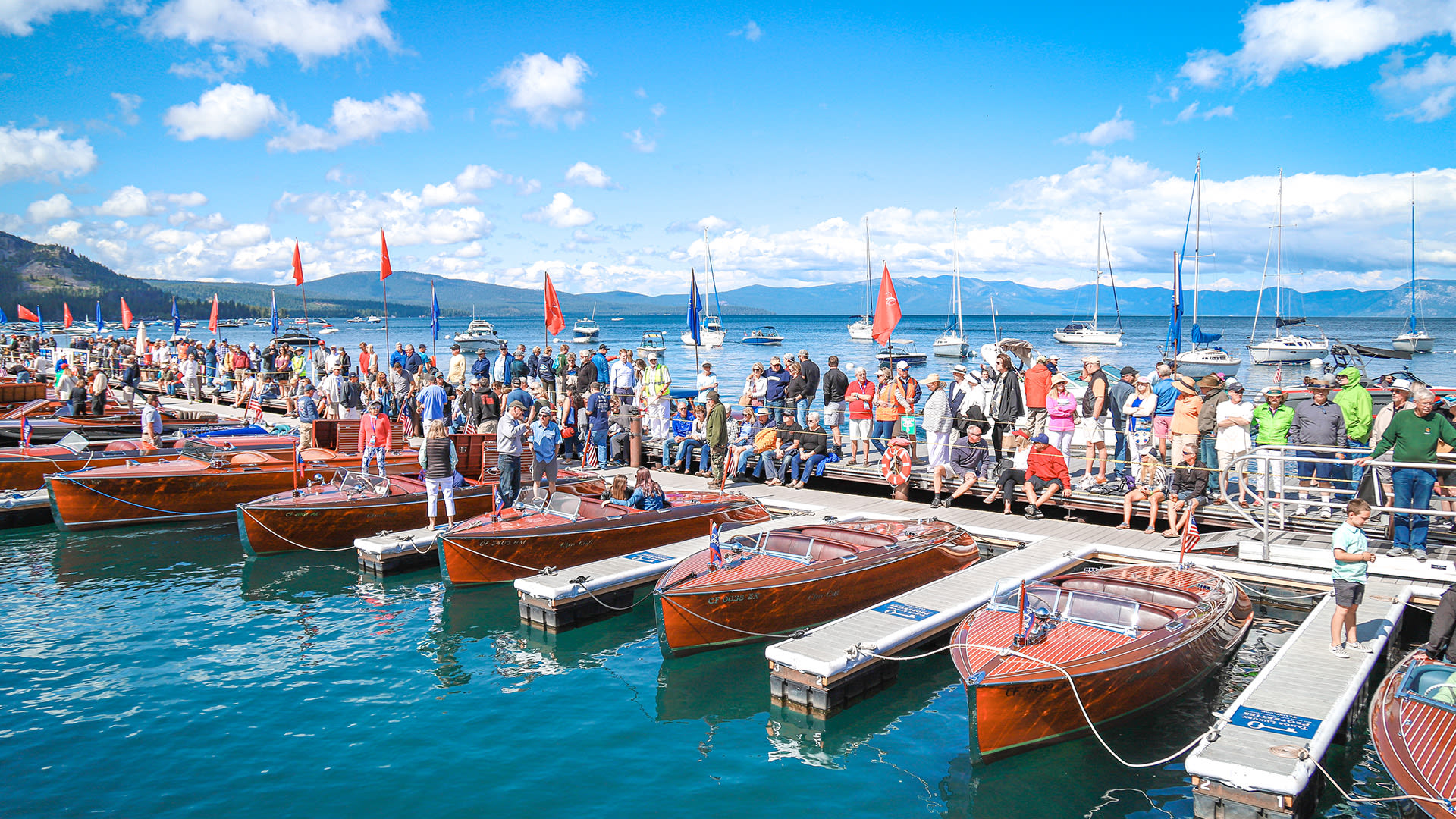 Lake Tahoe Wooden Boat Concours d'Elegance water