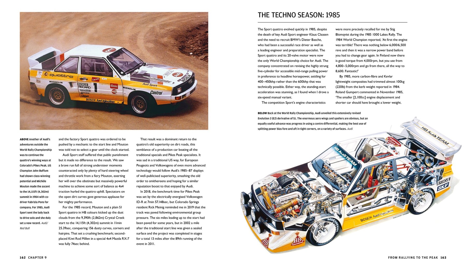 quattro book group b rally car