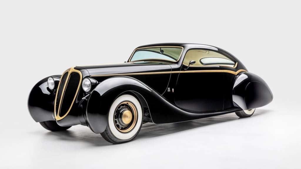 classic car on display