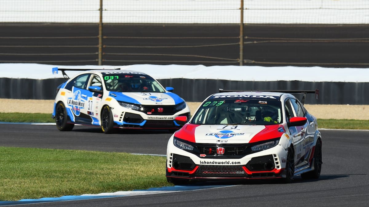 L.A. Honda World Racing at Sonoma