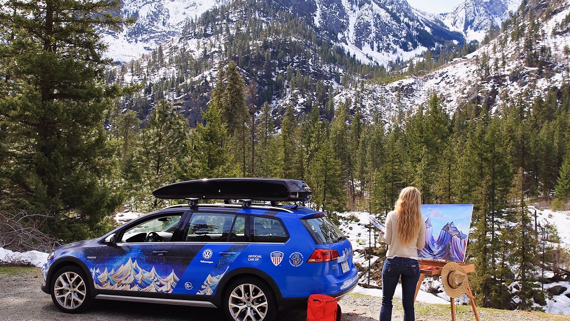 volkswagen art car jetta mountain alltrack