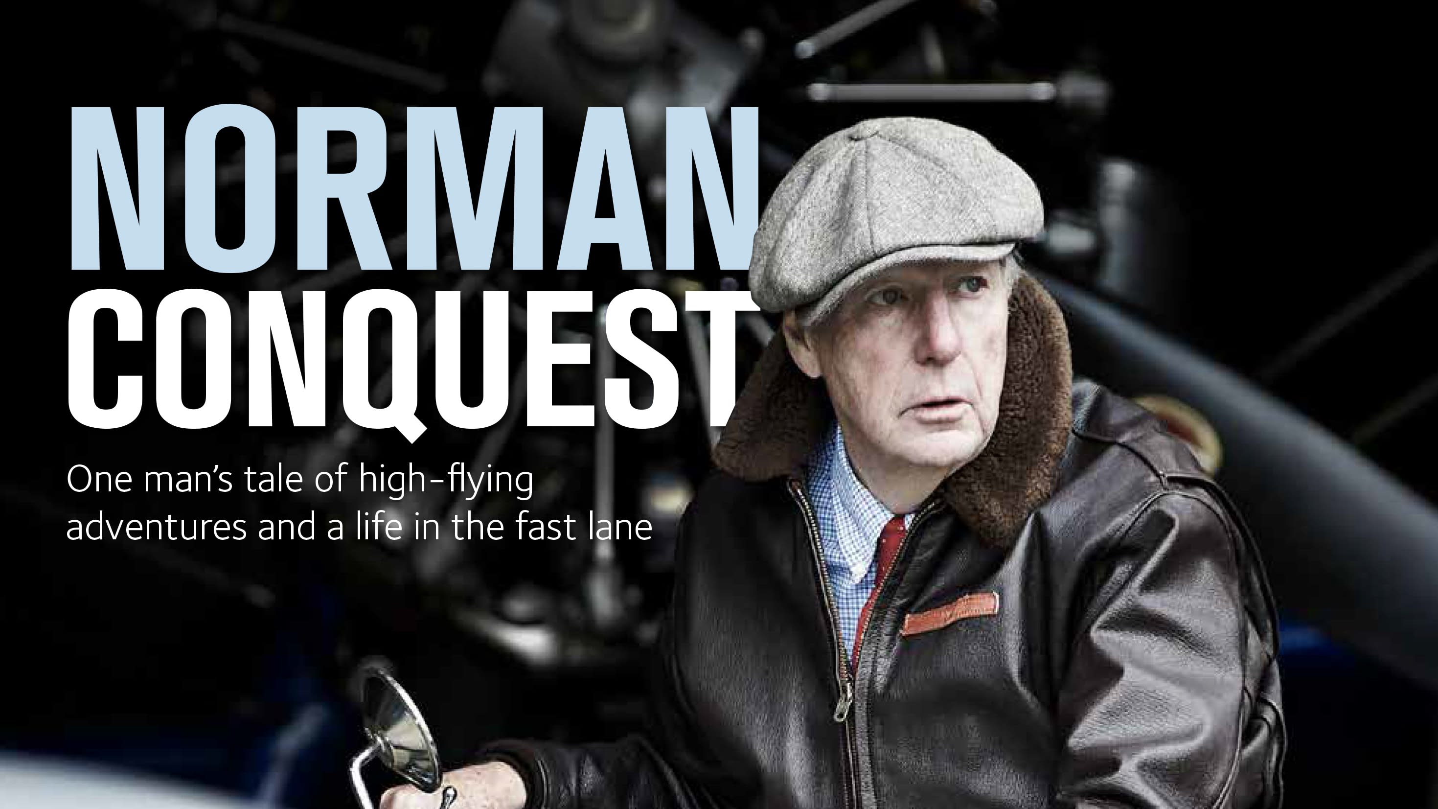 top half of the book cover of "Norman Conquest"