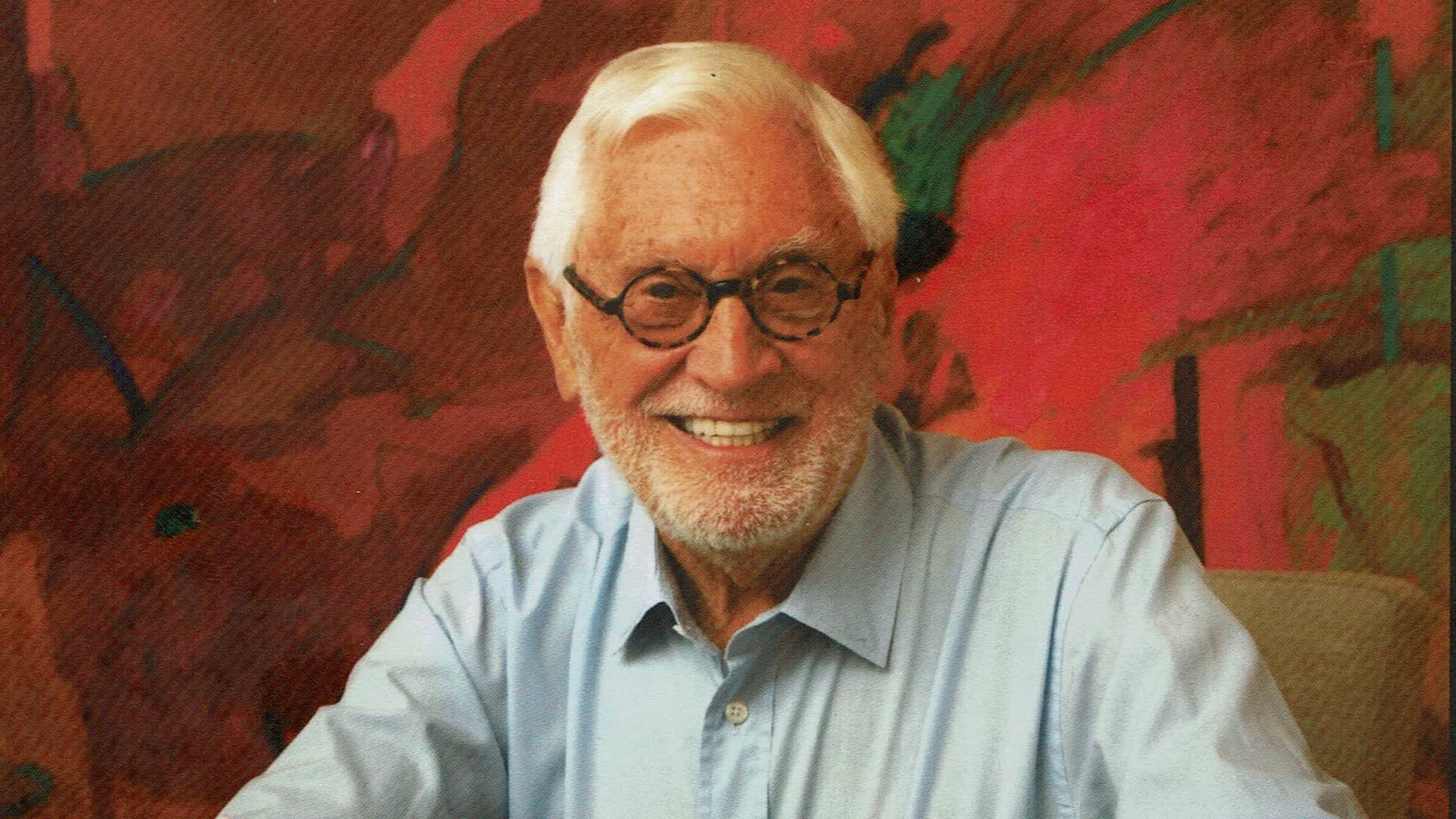 rod campbell's smiling face, as seen on the cover of the book