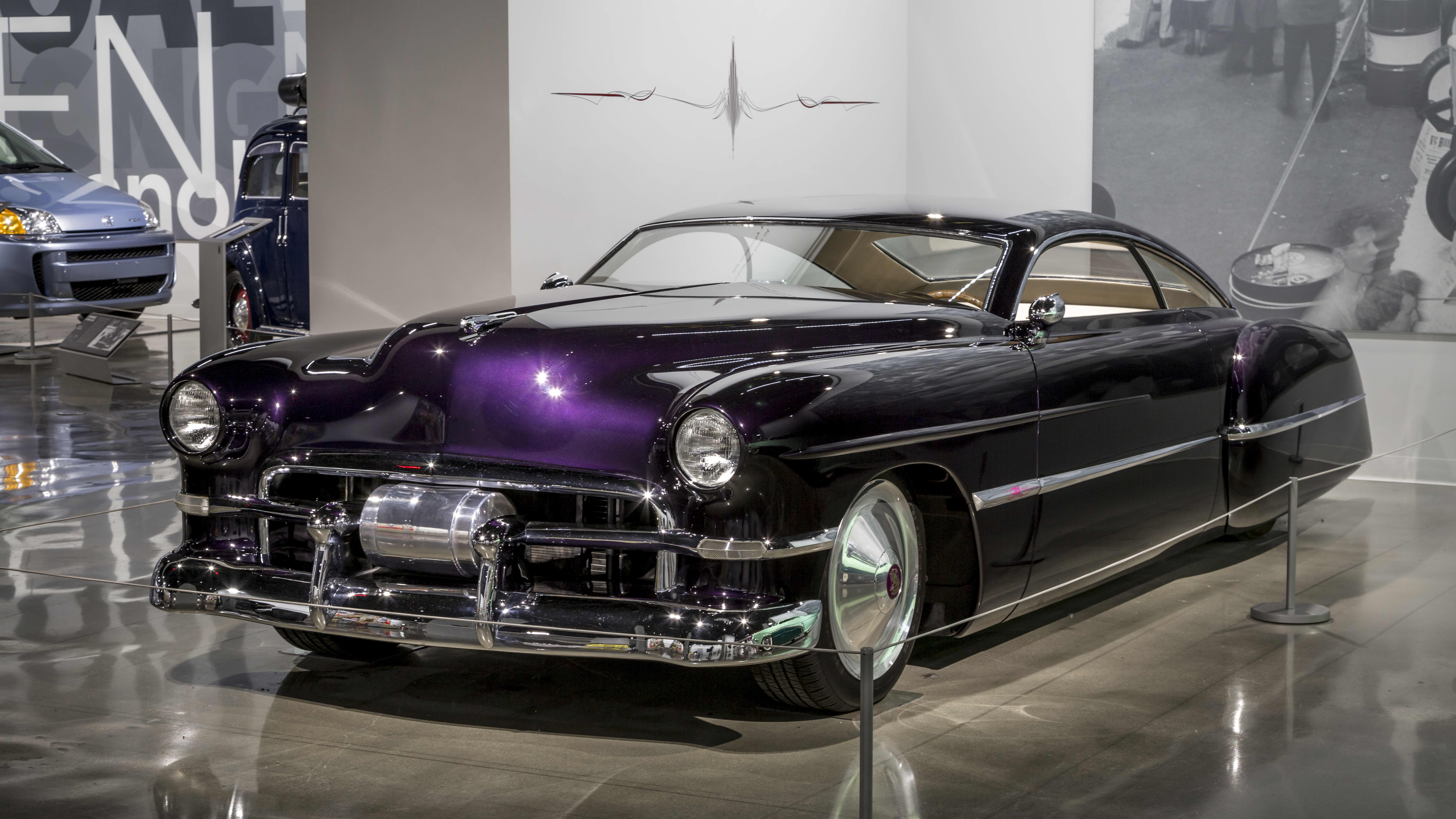 Purple custom 1949 Cadillac CadZZilla