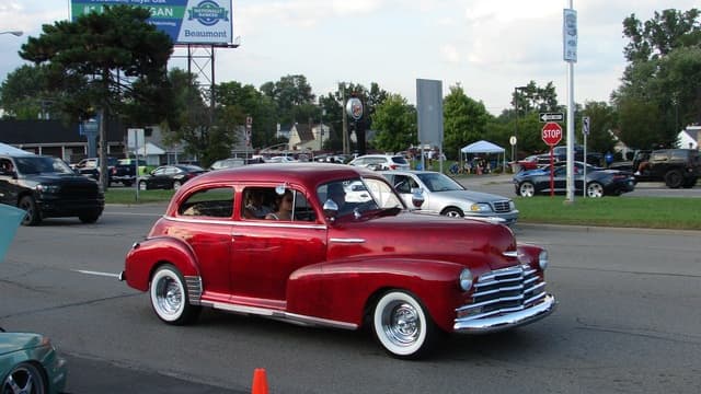 image from the 2022 Woodward Dream Cruise