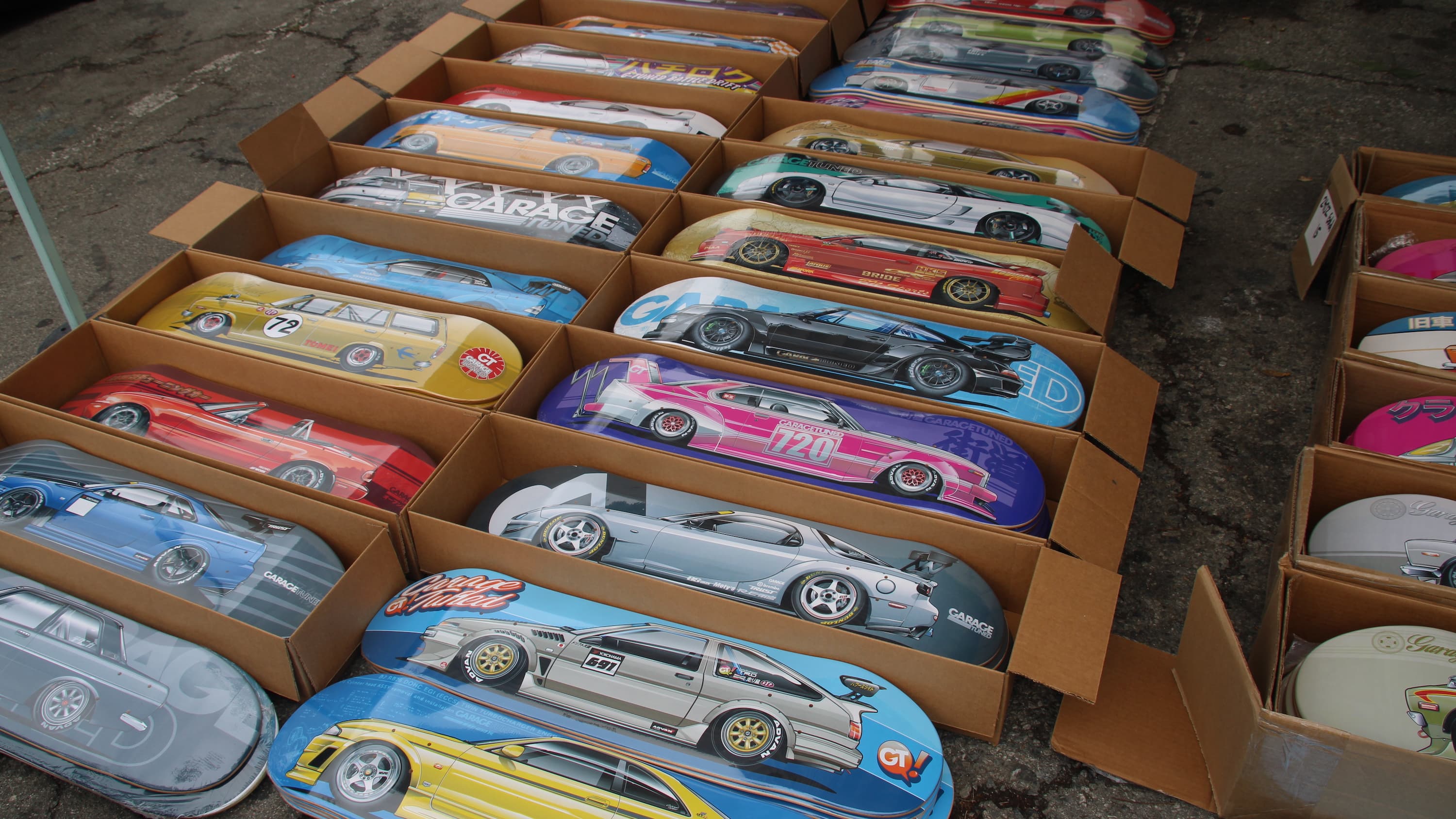 miniature cars for sale at the 11th Annual Japanese Classic Car Show