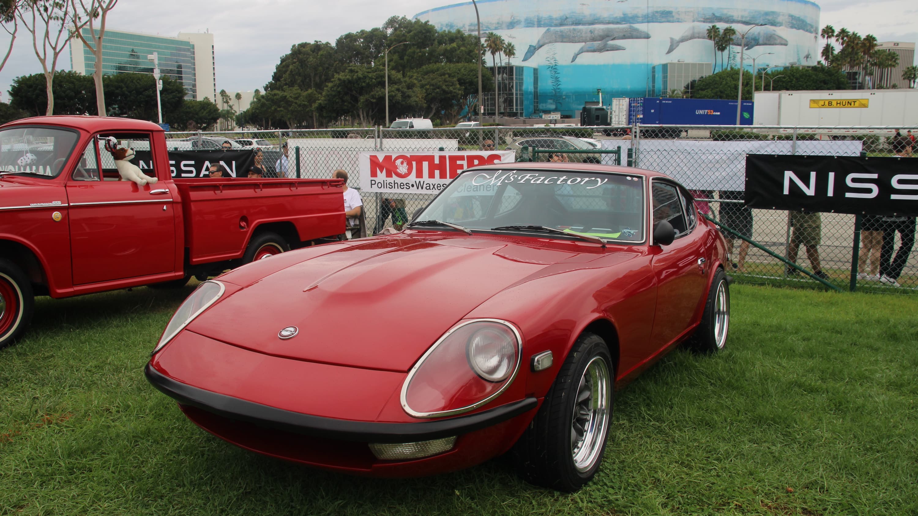 Candy Red Datsun 240Z