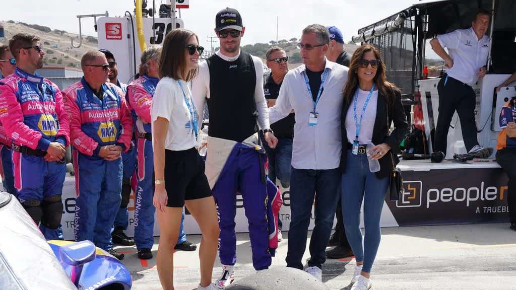 image of Alexander Rossi's race car after his last race with Andretti Autosport.