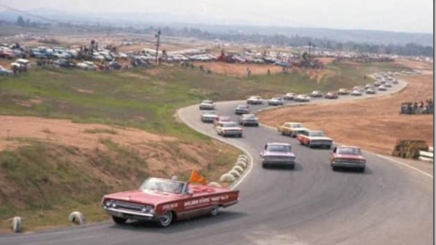 classic convertibles racing in Riverside