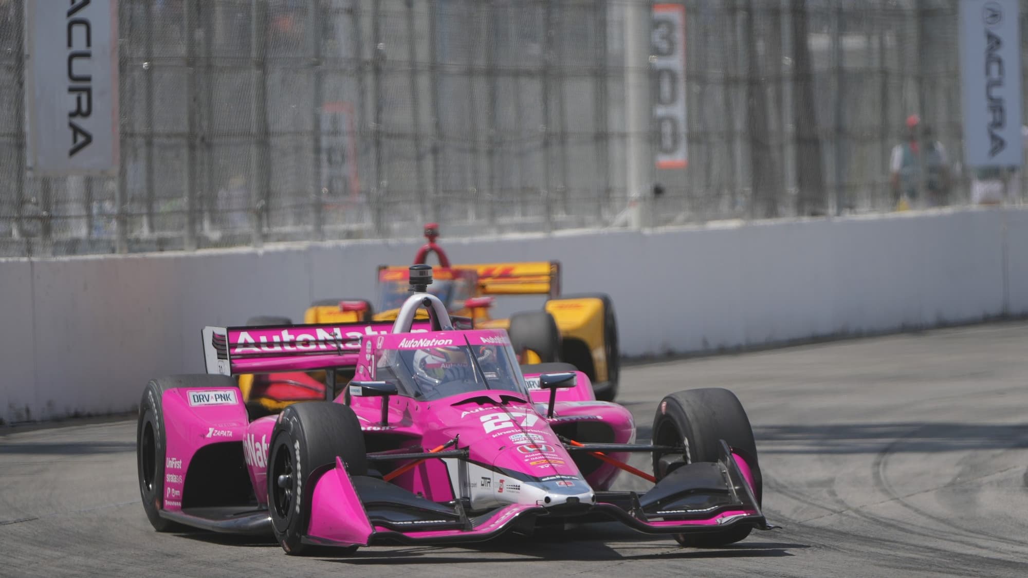 image from the IndyCar races in Long Beach California