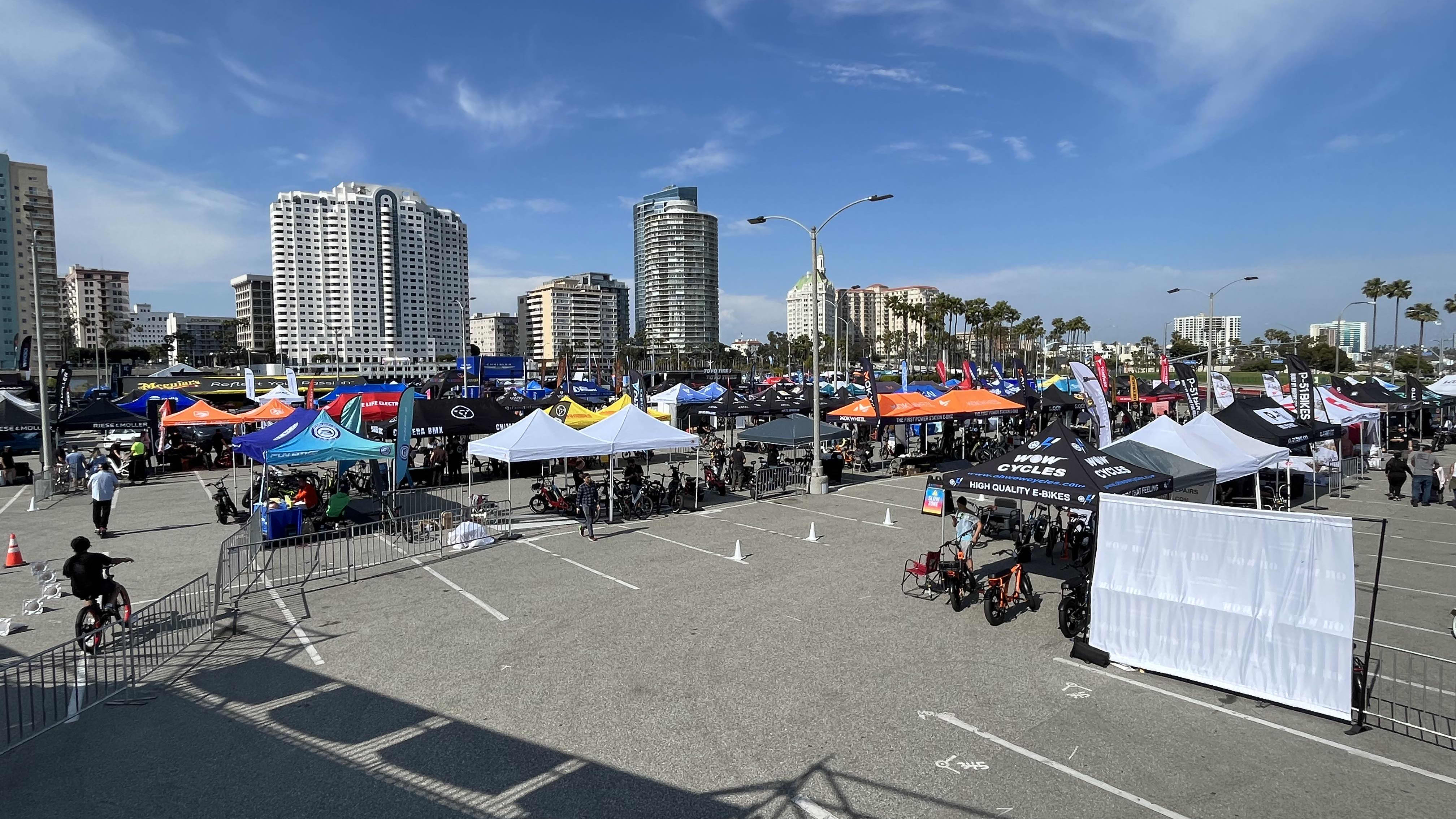 overview of the Electrify Expo in Long Beach