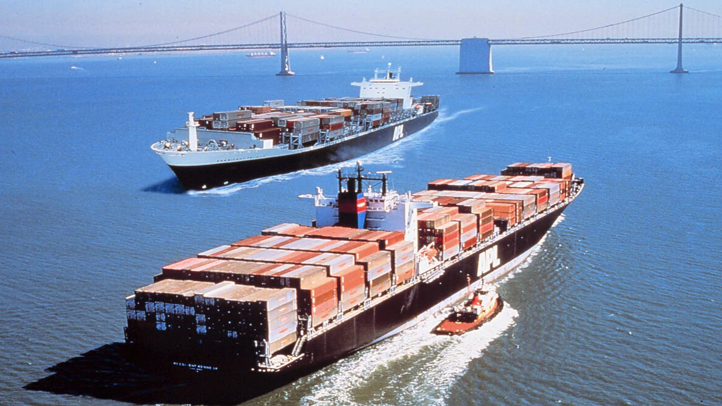 Presidents Truman and Kennedy container ships