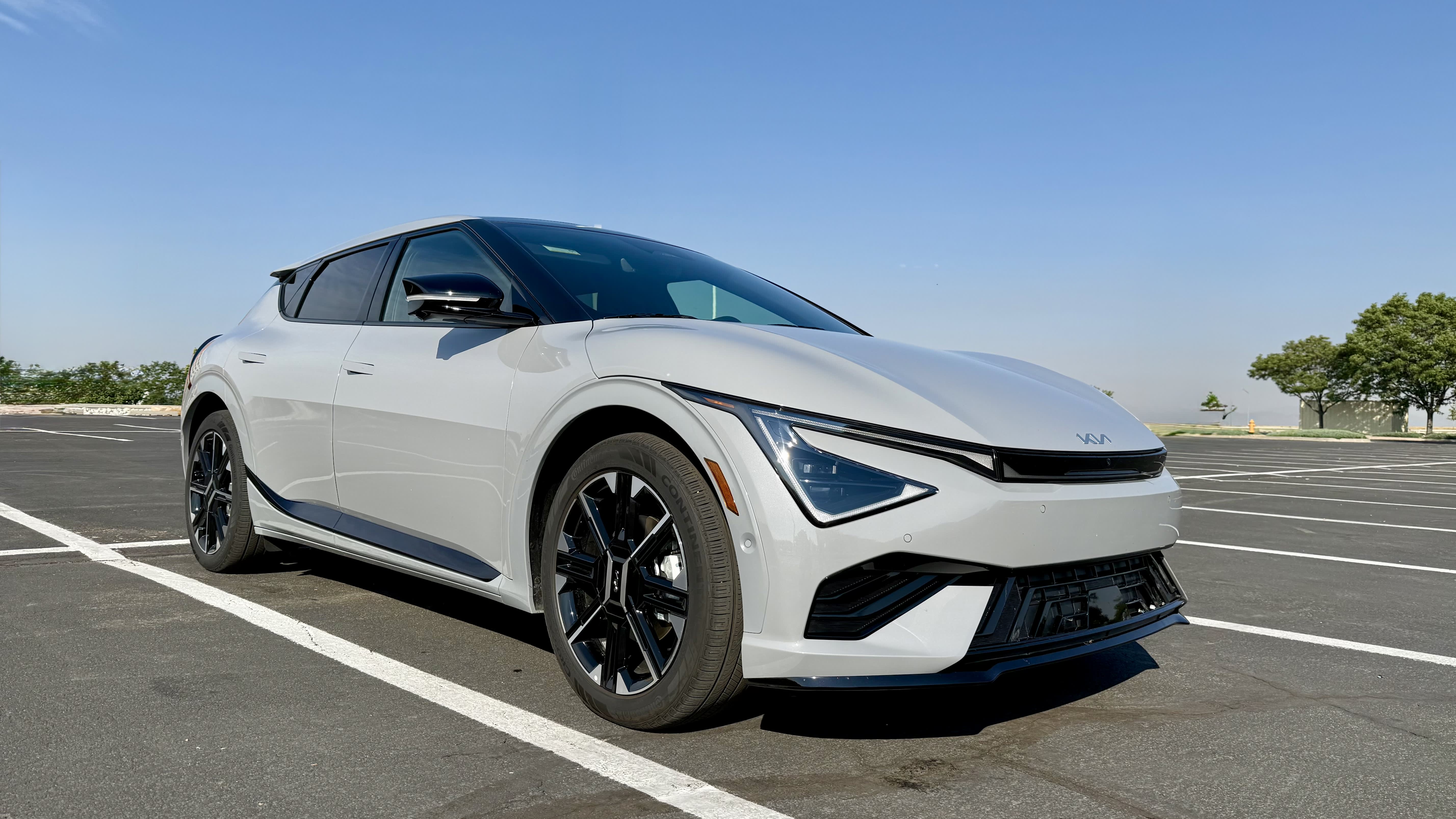 exterior of the 2025 Kia EV6 Gt-line