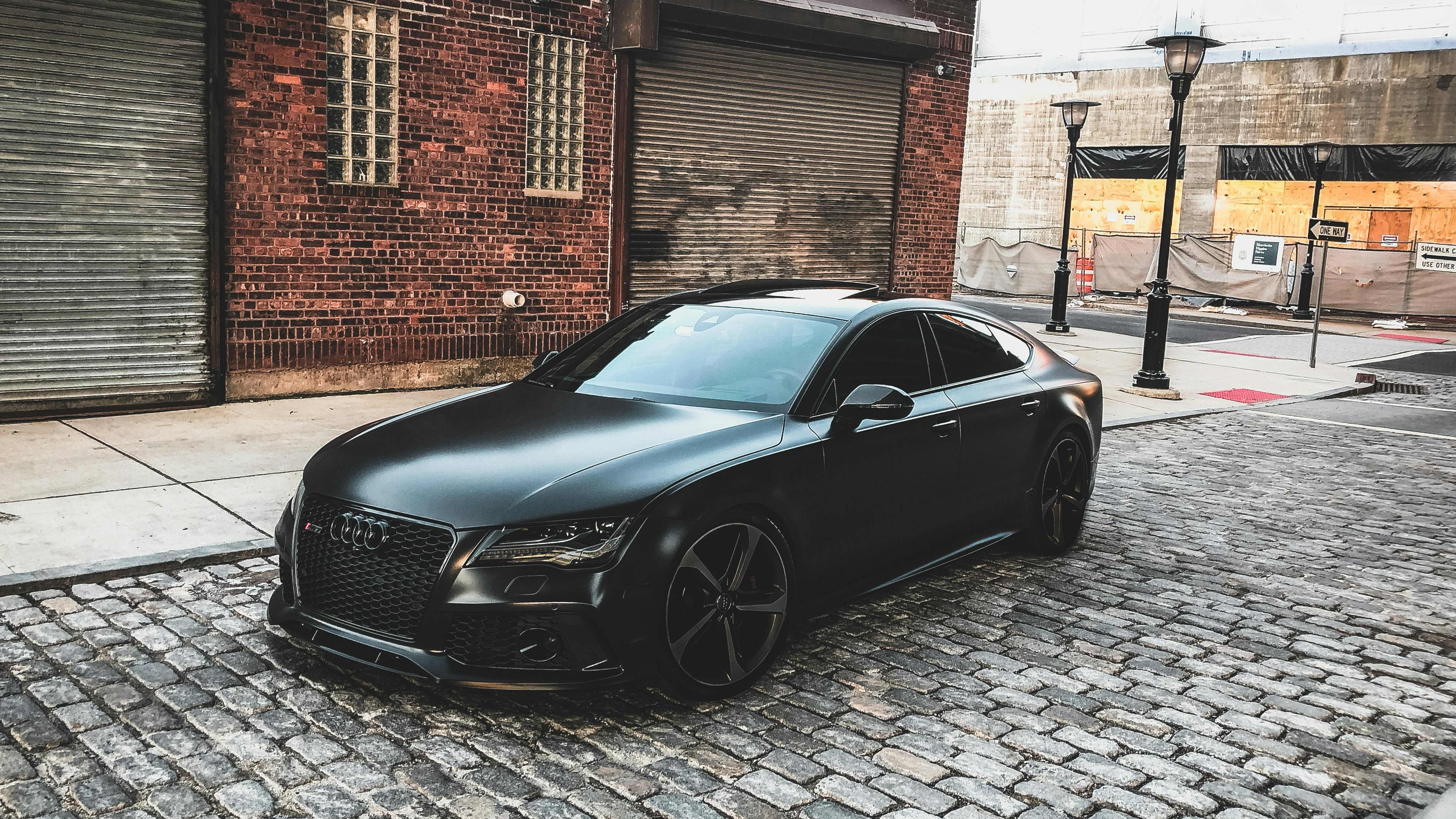 black audi
