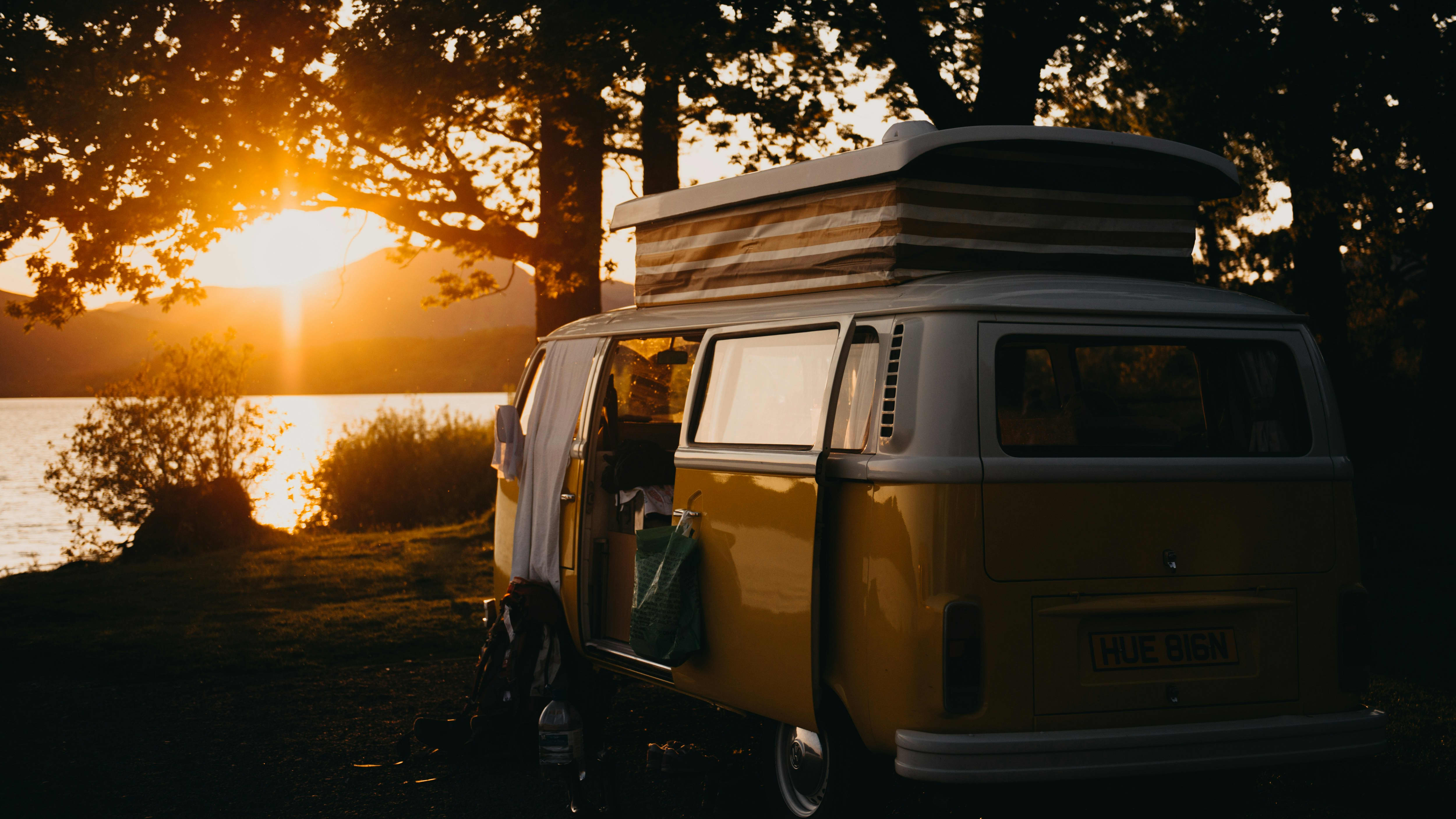 image of a camper