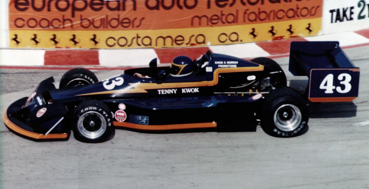 Tennyson Kwok’s Formula Atlantic March 77B at the 1979 Long Beach Grand Prix