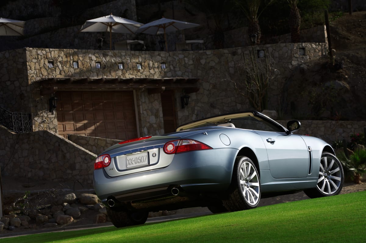 Jaguar XK. Car shown is from 2007-2008, but went largely unchanged up to 2011. Photo courtesy of Jaguar.