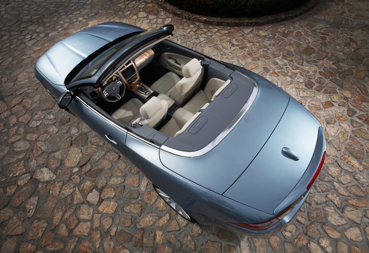 Jaguar XK. Car shown is from 2007-2008, but went largely unchanged up to 2011. Photo courtesy of Jaguar.