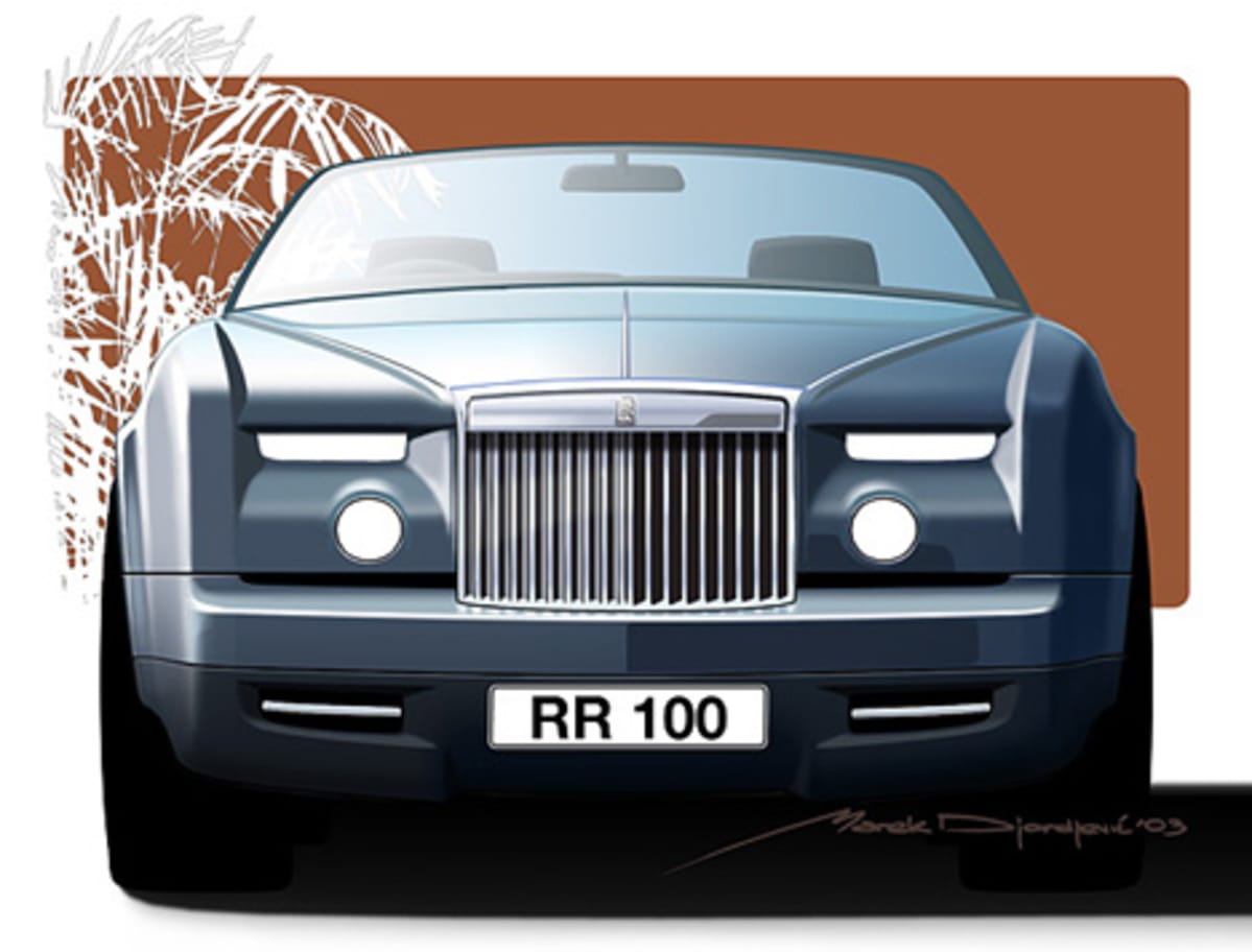 Rolls Royce front design by Marek.