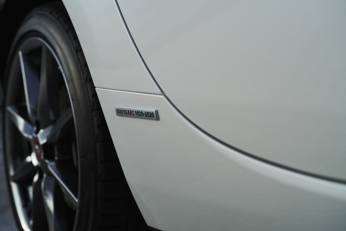 100Th Anniversary Mazda MX-5 Miata badge fender