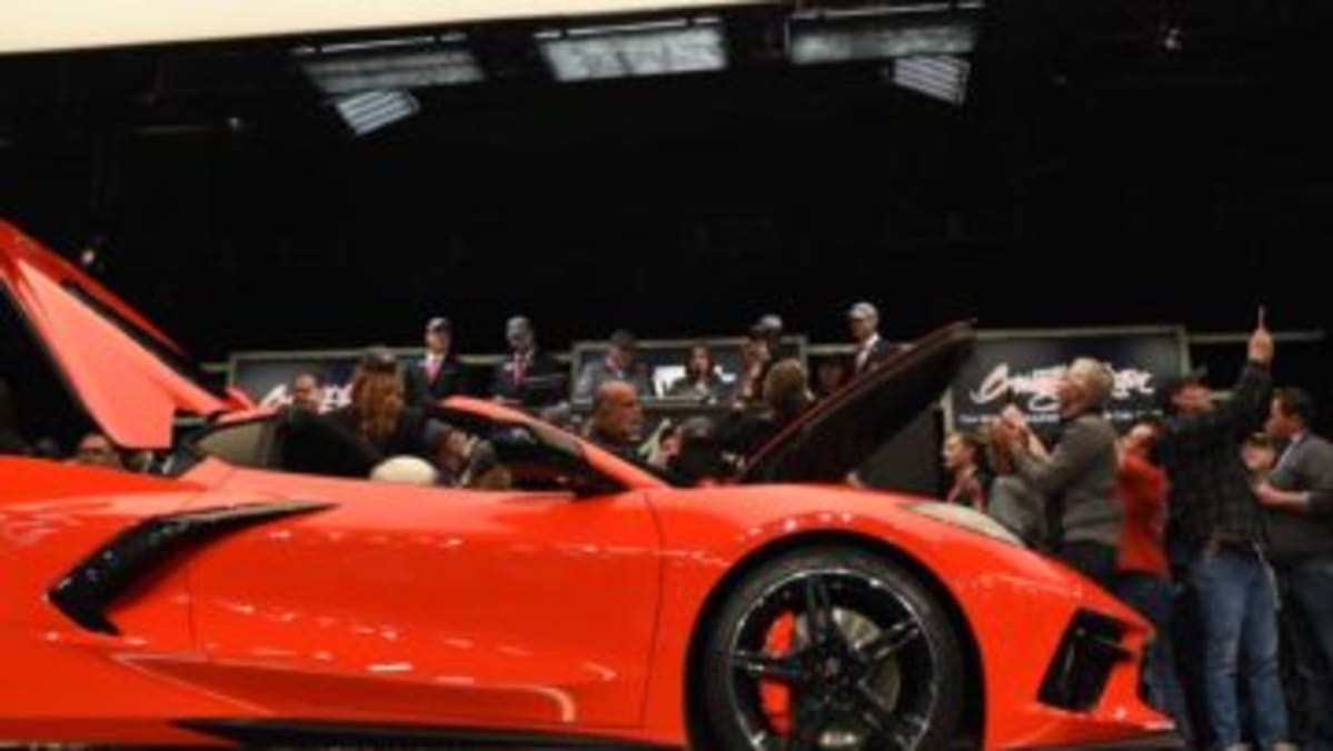 2020 Chevy Corvette Stingray VIN 001 sells for $3 Million