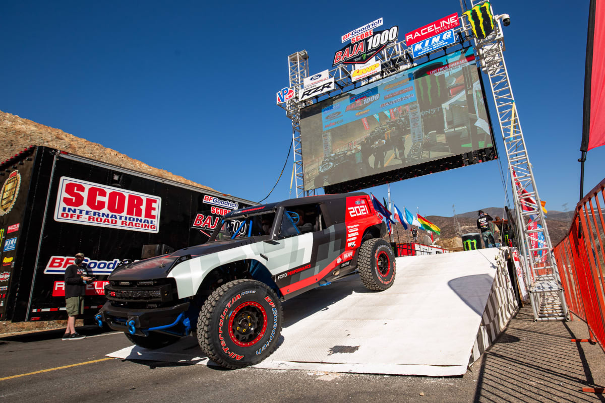 The Ford Bronco R race prototype