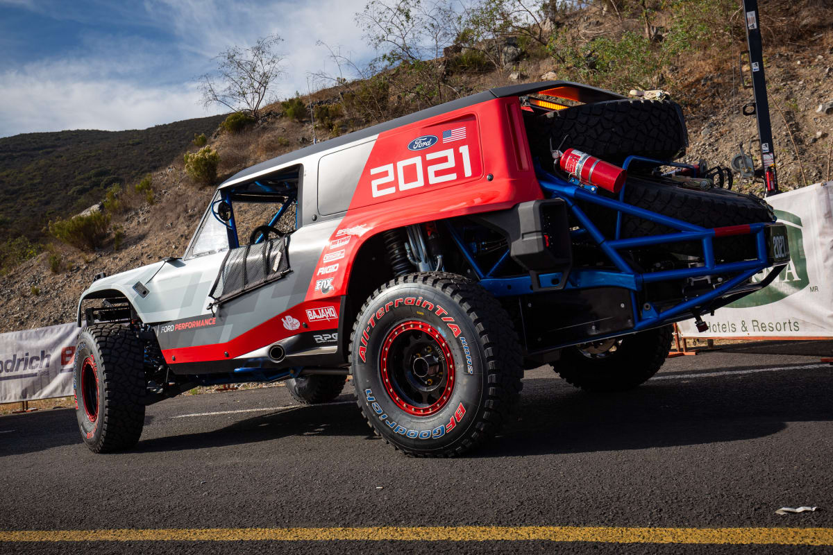 The Ford Bronco R race prototype