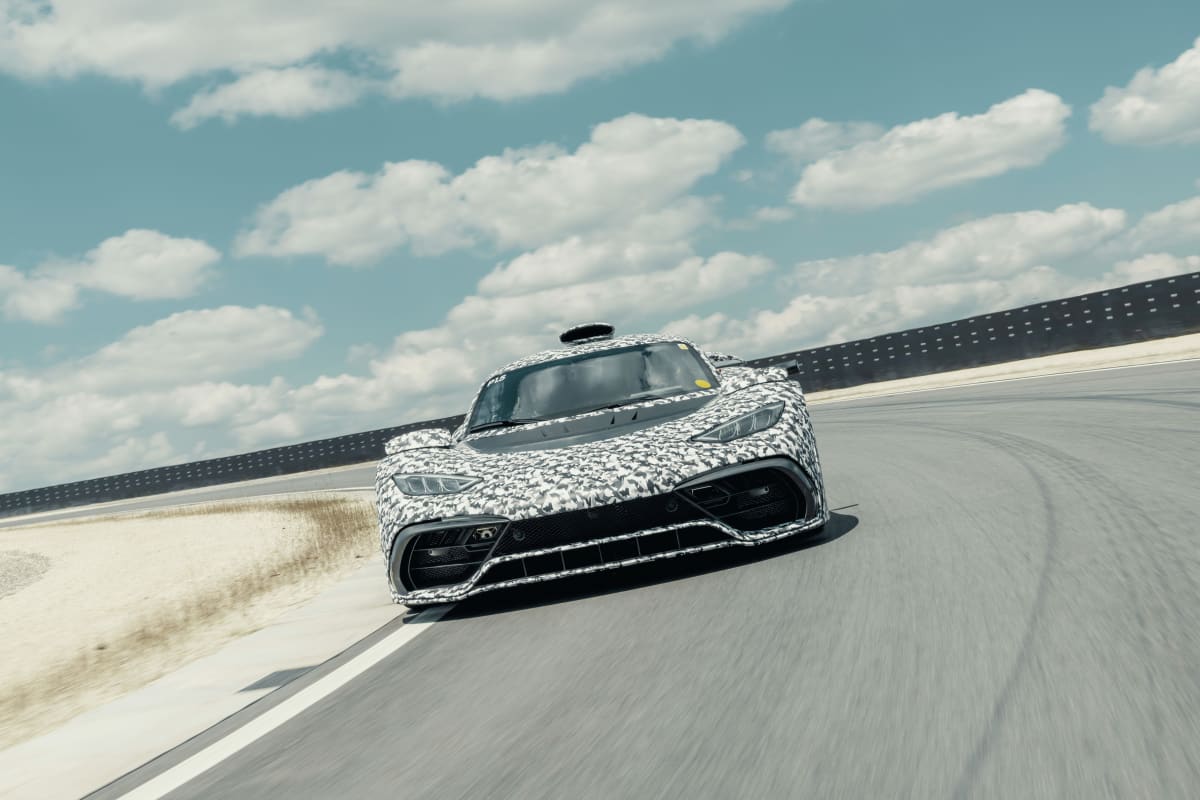 The Mercedes-AMG Project ONE hypercar moves closer towards production.