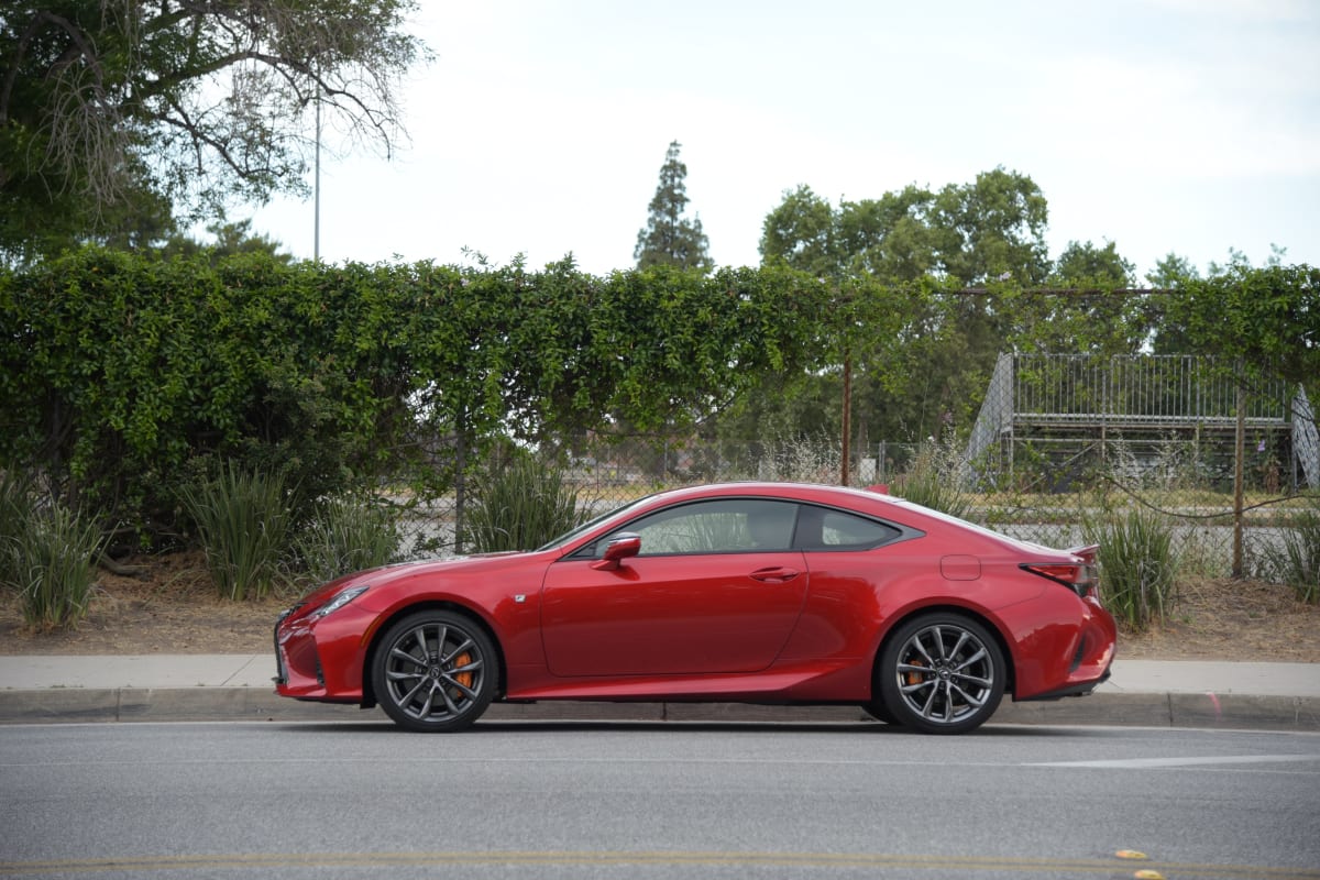 Lexus RC 350 F Sport. Photo by Gabriela Moya