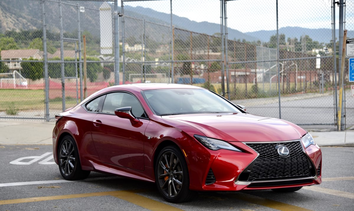 Lexus RC 350 F Sport. Photo by Gabriela Moya