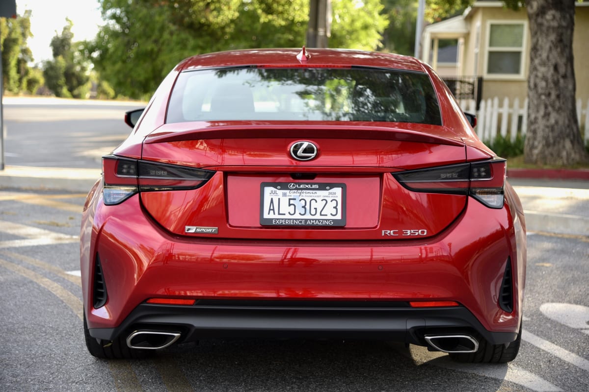 Lexus RC 350 F Sport. Photo by Gabriela Moya