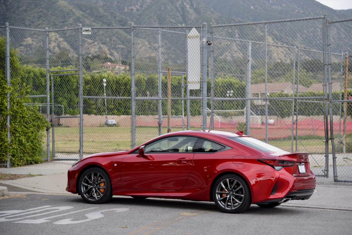 Lexus RC 350 F Sport. Photo by Gabriela Moya