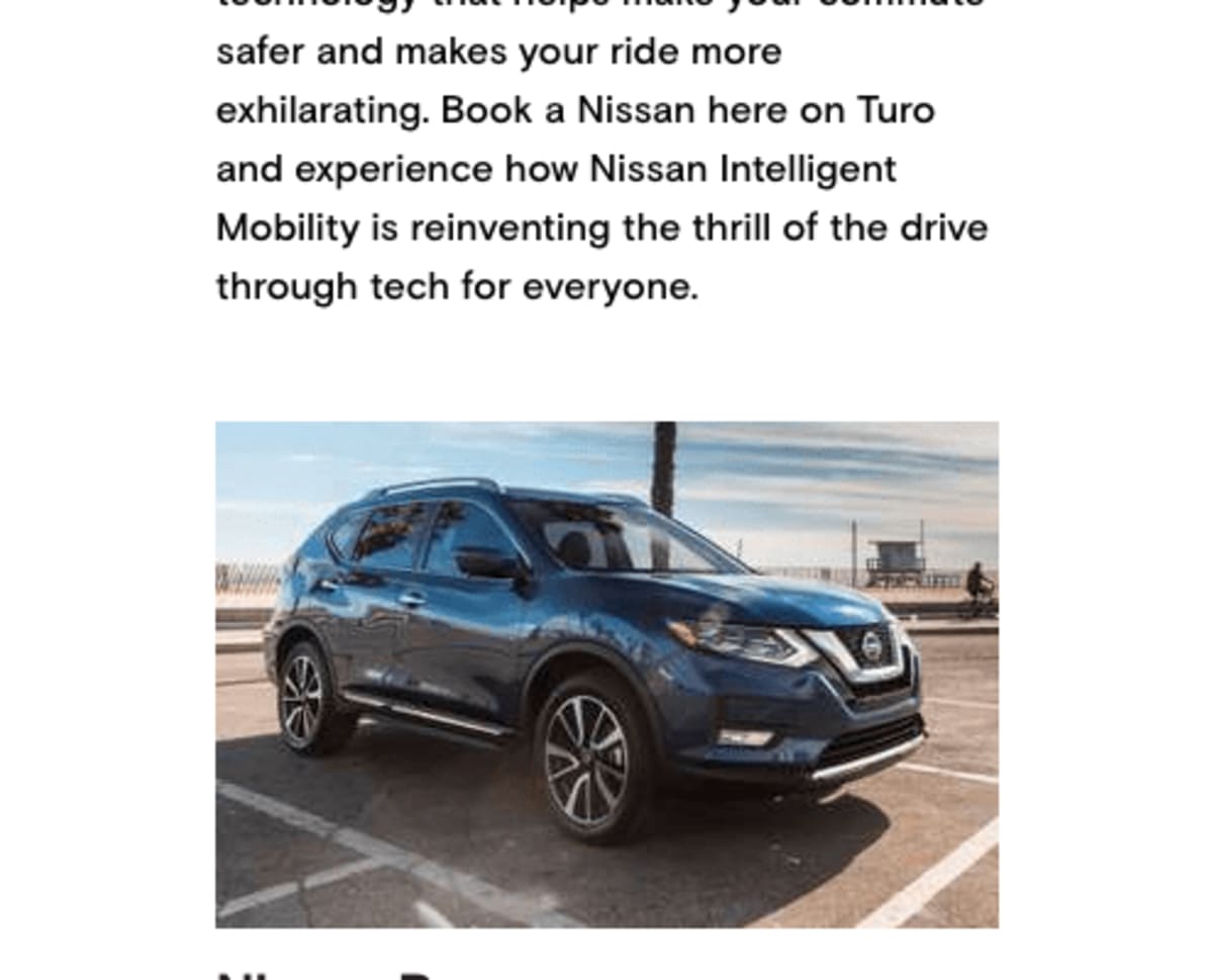 Nissan Experience Test Drive