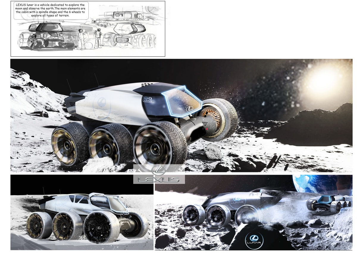 Lexus Lunar, by Yung Presciutti