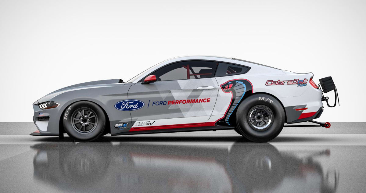 All-Electric Mustang Cobra Jet 1400